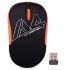 Миша  A4 Tech G3-300N (Black+Orange)) безпровідна V-Track USB, 1000dpi