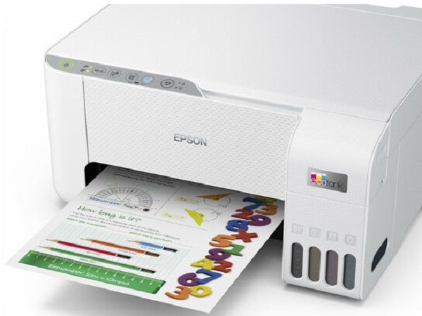 Багатофункціональний пристрій A4 Epson L3256 (кольоровий принтер (4color)/сканер/копір, WI-FI, USB)  Білий (C11CJ67407)