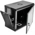 Шафа CMS  9U, 600x350x507мм (Ш*Г*В), економ, акрилове скло, чорна (UA-MGSWL935B)