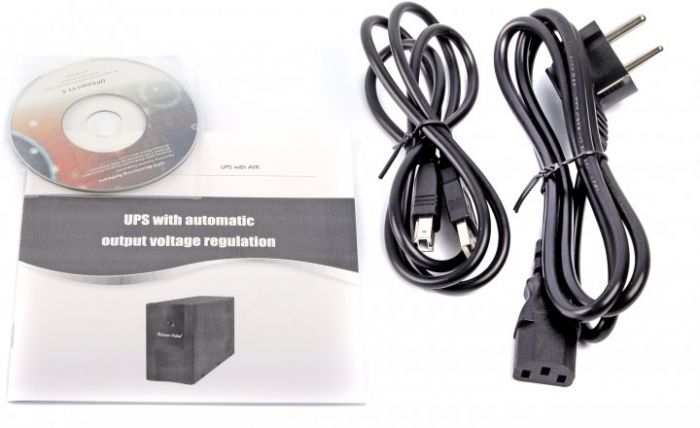 Блок безперебійного живлення EnerGenie UPS-RACK-1500, 1500VA, LCD, USB, серія Pro, Rack 3.4U