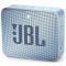Акустична система 1.0 портативна JBL GO 2, безпровідна, водозахищена, 1xMicro-USB, 1xStereo jack 3.5mm, Bluetooth, Cyan (JBLGO2CYAN)