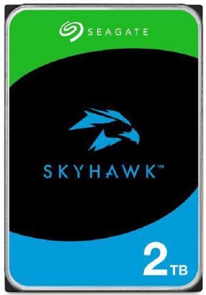 Жорсткий диск 3.5"   2TB Seagate SkyHawk +Rescue  5900rpm, SATA 3, 256MB (ST2000VX015)