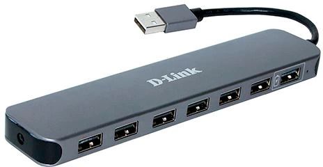 Адаптер Пристрій USB Hub D-Link DUB-H7 7port USB2.0