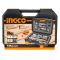 Набір головок торцевих 1/4 " та 1/2" 44 предмети INGCO INDUSTRIAL
