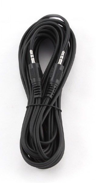 Кабель audio Cablexpert CCA-404-2M стерео аудіо, Jack 3.5mm male/Jack 3.5mm male, 2м