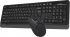 Клавіатура+миша A4Tech Fstyler FG1012 (Black), комплект бездротовий