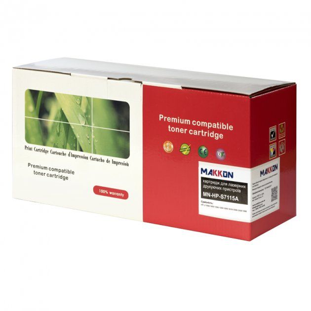 Картридж HP LJ C7115A/Q2613A/Q2624A /Canon EP-25 (S7115A)  2.5kpg  *Makkon (MN-HP-S7115A)