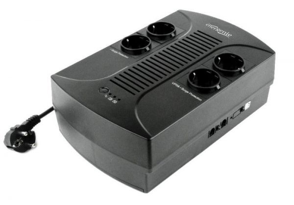 Блок безперебійного живлення EnerGenie EG-UPS-001 (із стабілізатором змінної напруги, 650VA)