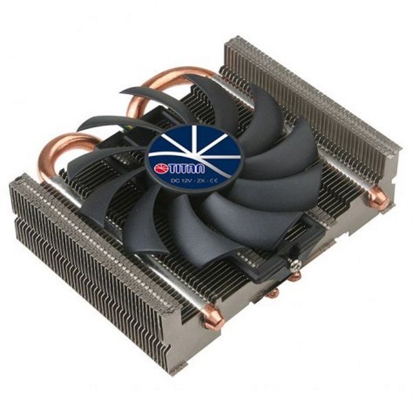 Кулер процесорний TTC-ND15TB/PW(RB) універсальний , Intel/AMD, 2 heatpipes, PWMб 1U Ultra slim 92 x 88 x 27 мм