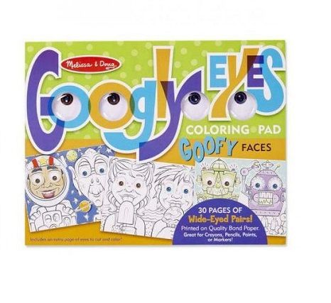 Розмальовка з очима Melissa & Doug Обличчя (MD15169)