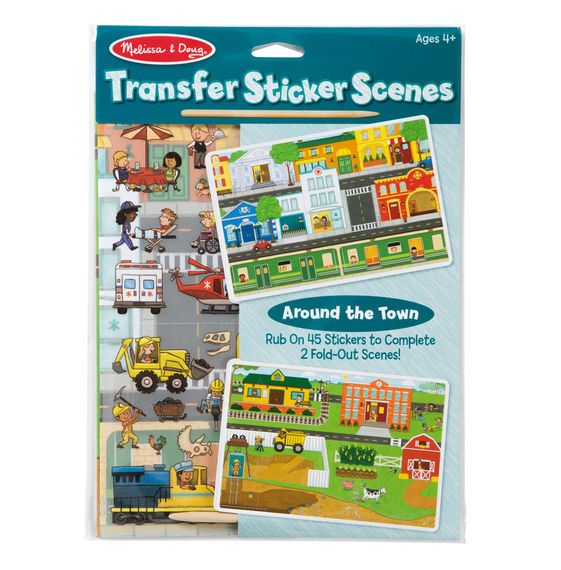 Набір перебивних наліпок Melissa & Doug Навколо будинку (MD9530)