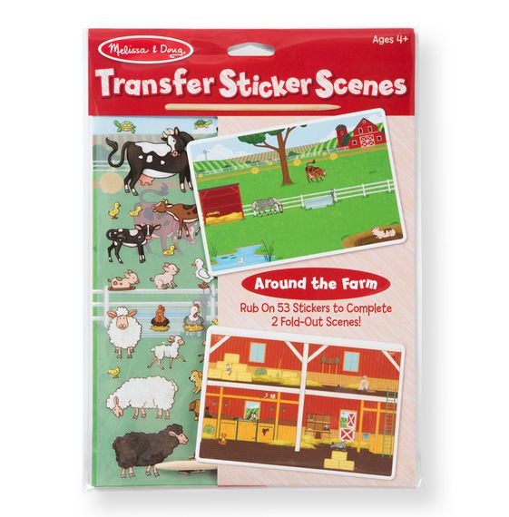 Набір перебивних наліпок Melissa & Doug Ферма (MD9531)