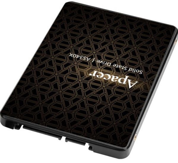 Твердотільний диск 2.5"  240GB Apacer AS340X   (3D NAND, SATA, Read/Write 550/520 MB/sec)  (AP240GAS340XC-1)