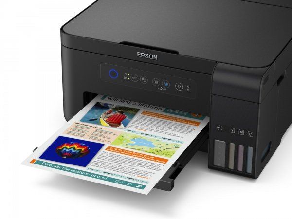 Багатофункціональний пристрій A4 Epson EcoTank L4150 (кольоровий принтер (4color)/сканер/копір, Wi-Fi, USB)