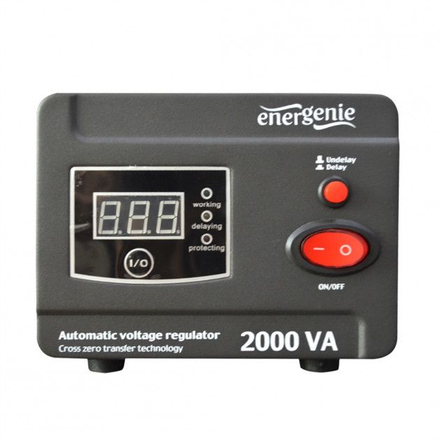 Стабілізатор напруги EnerGenie EG-AVR-D2000-01 2000ВА