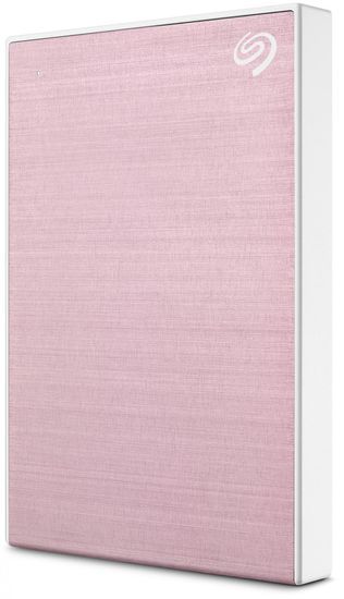 Зовнішній жорсткий диск  2TB 2.5'' Seagate ONE TOUCH Rose Gold, USB 3.0 (STKB2000405)