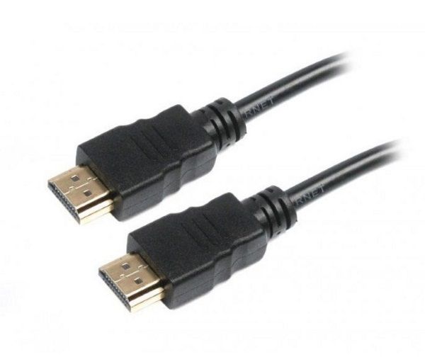 Кабель HDMI-HDMI Maxxter V-HDMI4-0.5M V.1.4, позол. конект., 0.5м