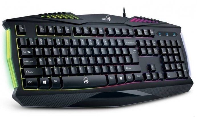 Клавіатура ігрова Genius Scorpion K220 UKR USB Black (31310475104)