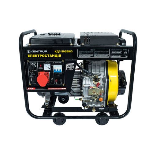 Генератор дизельний Кентавр КДГ505EК/З (електростанція)