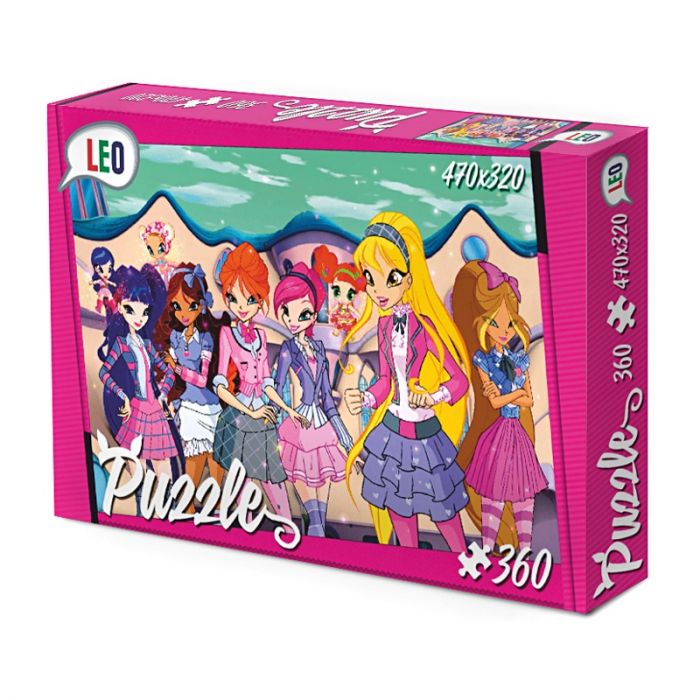 Пазли Strateg LEO LUX Агенство моделей 360 елементів (207-4)