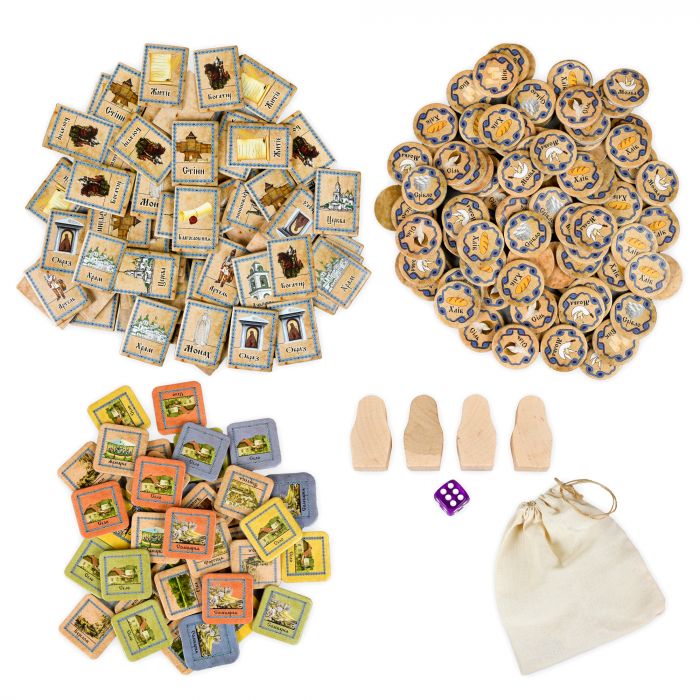 Настільна гра Strateg Собори українською мовою (30104)