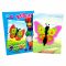 Набір для творчості Strateg Веселі помпони - метелик українською мовою (30991)