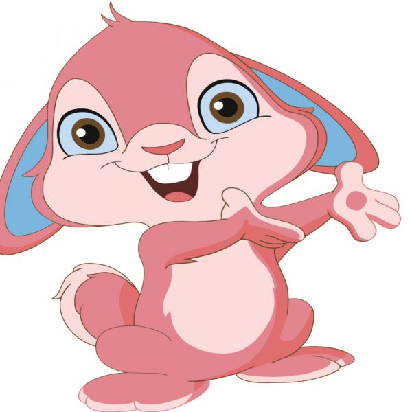 Картина за номерами Strateg ПРЕМІУМ Зайченя з лаком розміром 30х30 см ES056