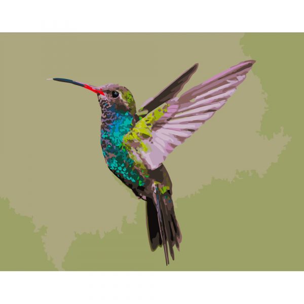 Набір для розпису по номерах Калібрі Strateg розміром 40х50 см (GS175)