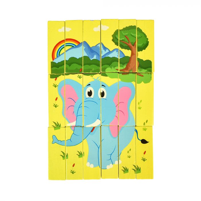 Дерев'яна джанга-пазл Multifunctional Puzzle Jenga Strateg (30980)