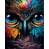 Картина за номерами Strateg ПРЕМІУМ Кольорові очі розміром 40х50 см (GS973)