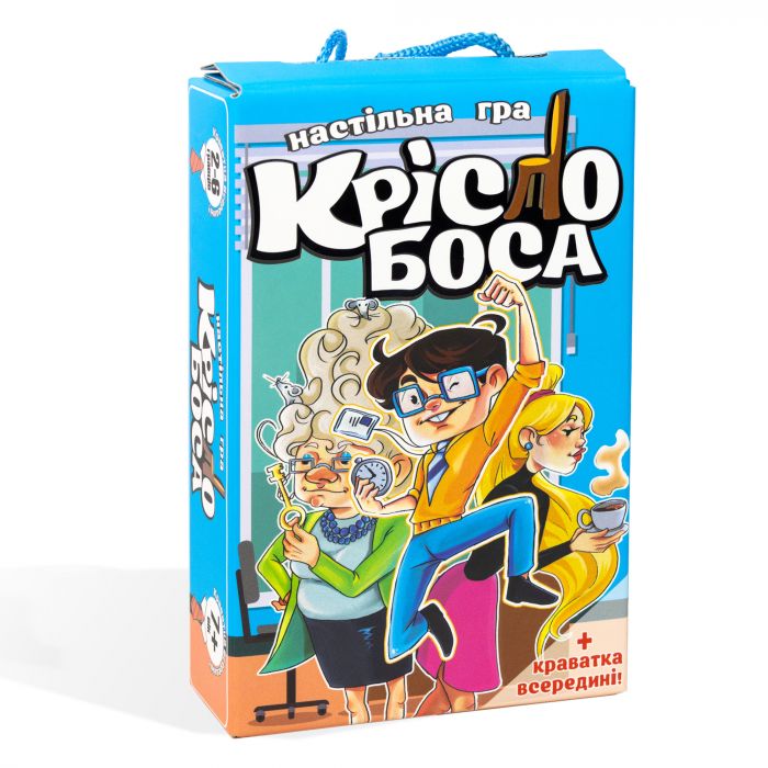 Настільна гра Strateg Крісло боса українською мовою 30387