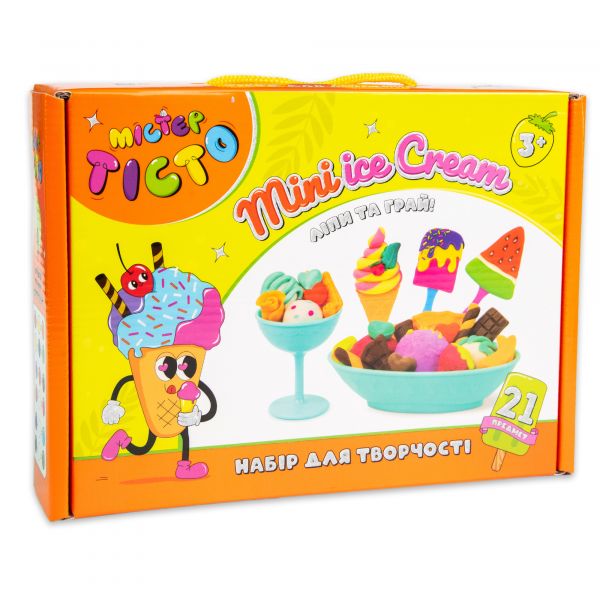 Набір для творчості Містер тісто Mini Cream Strateg українською мовою (41010)