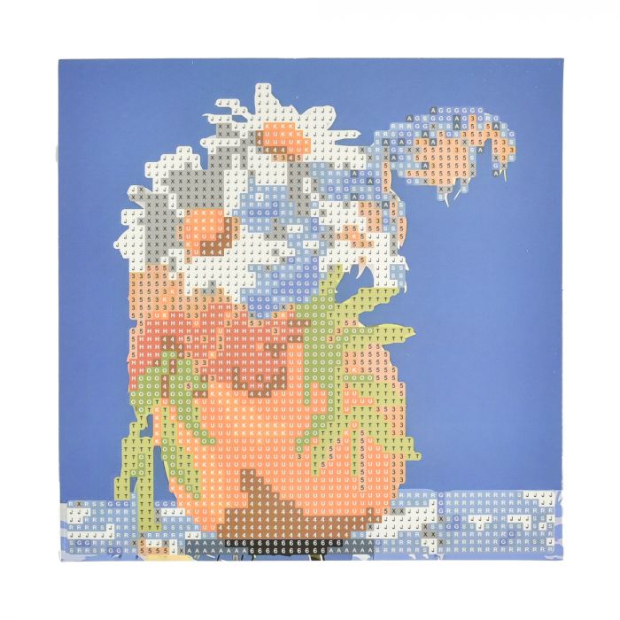 Алмазна мозаїка Strateg ПРЕМІУМ Осінній натюрморт на паперовій основі розміром 18х18 см (JUB14401)