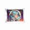 Подушка "Аніме дівчина у мистецькому світі" розмір 26*35 см (чорна) з нанесенням сублімації  (60673)