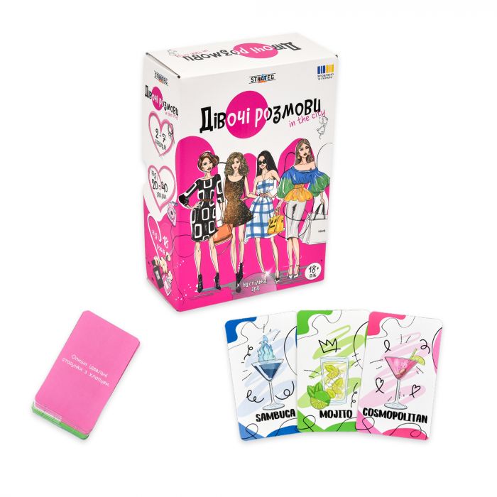 Настільна гра "Дівочі розмови" Strateg  (30590)