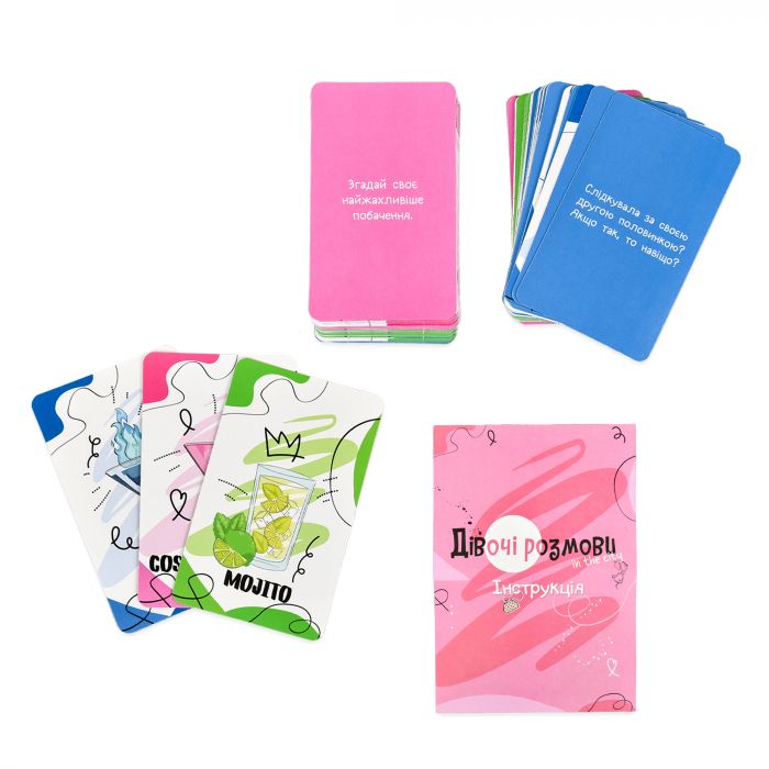 Настільна гра "Дівочі розмови" Strateg  (30590)