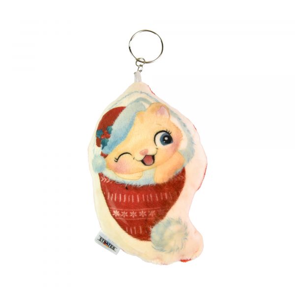 Плюшевий брелок "Рудий подарунок" Strateg (60754)