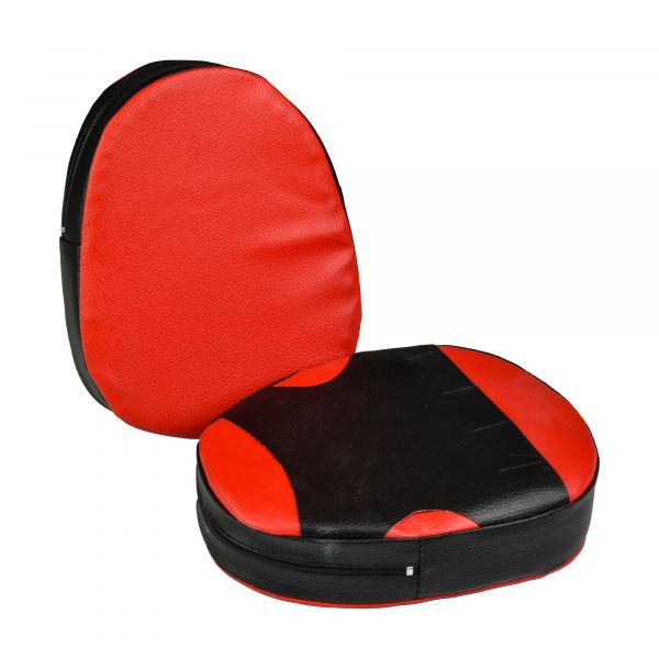 Лапи боксерські червоно-чорні Strateg 2 шт (2088)