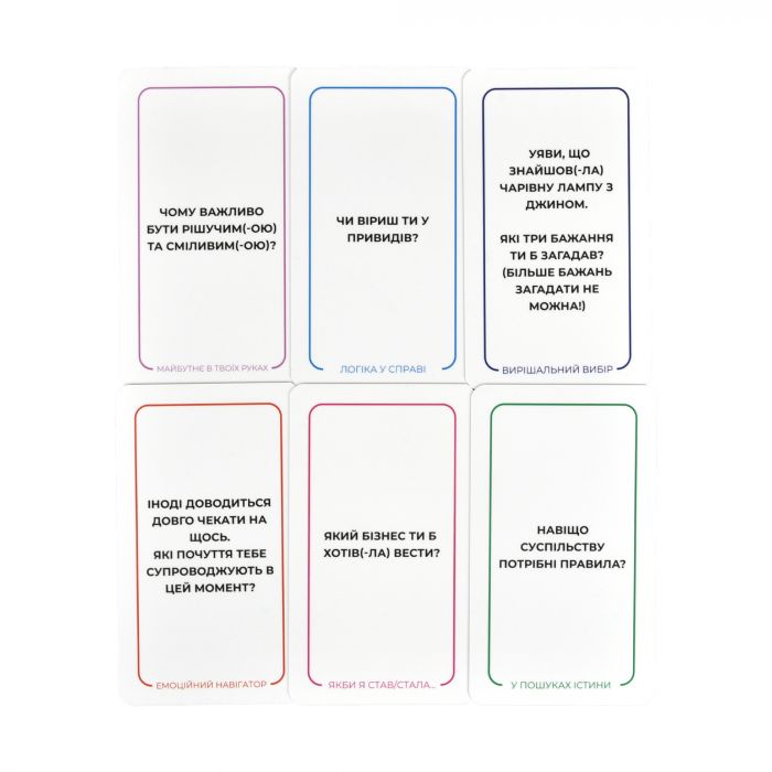 Розмовна гра "Про важливе" (30818)