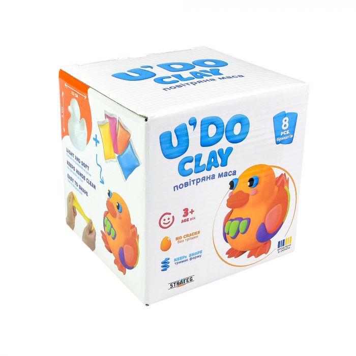 Набір для творчості Strateg "Каченя U'DO Clay" (30749)