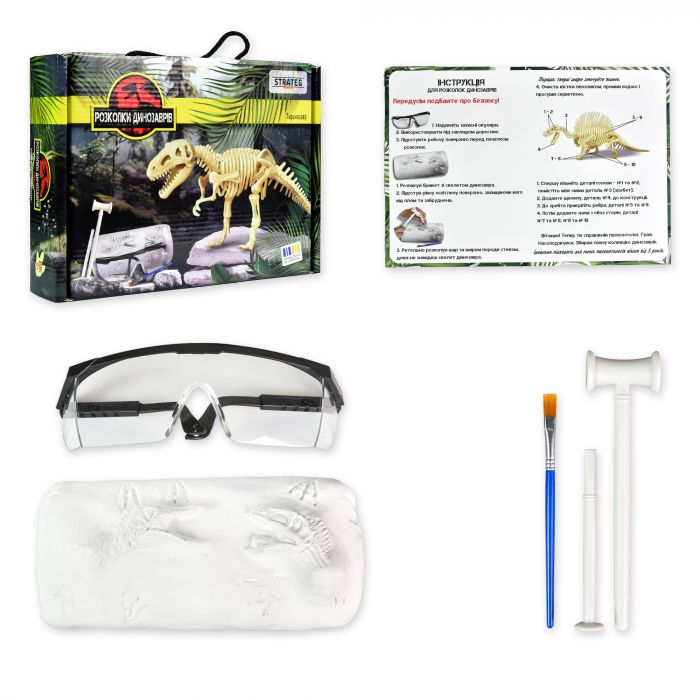Набір для творчості Розкопки динозаврів. Тиранозавр (укр) (30831)