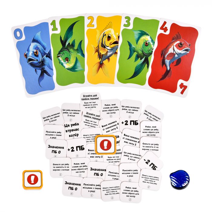 Настільна гра Strateg Скажена рибалка українською мовою (30845)