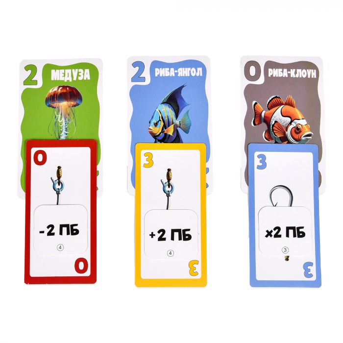 Настільна гра Strateg Скажена рибалка українською мовою (30845)