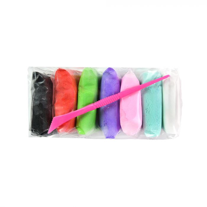 Набір для творчості "U'DO Clay 7 шт." брикет 10г (укр) 30889