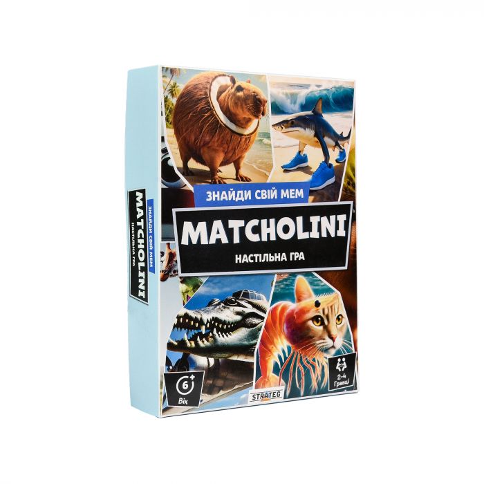 Настільна гра:" MATCHOLINI" (Мачоліні) (30919)