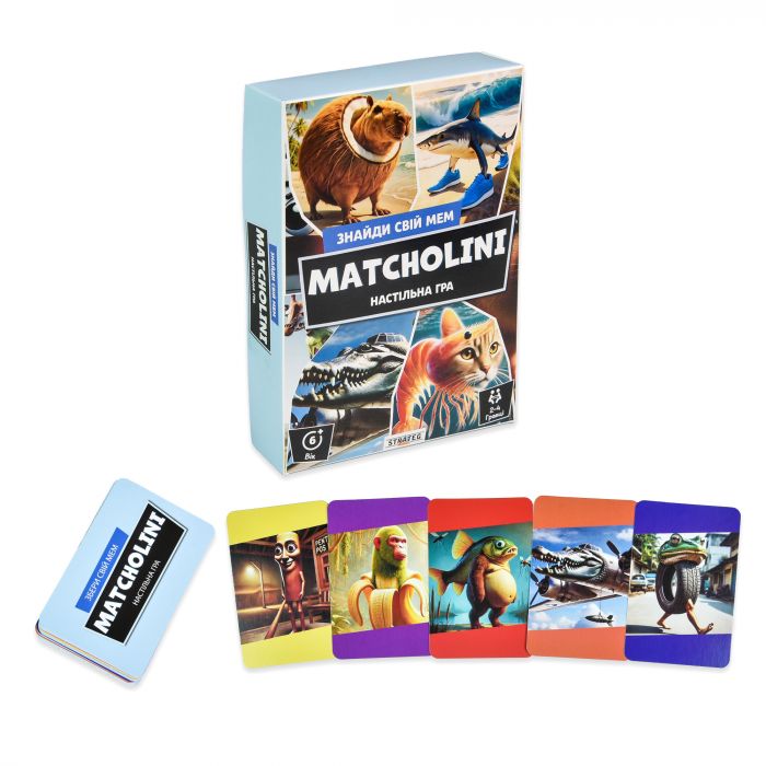 Настільна гра:" MATCHOLINI" (Мачоліні) (30919)