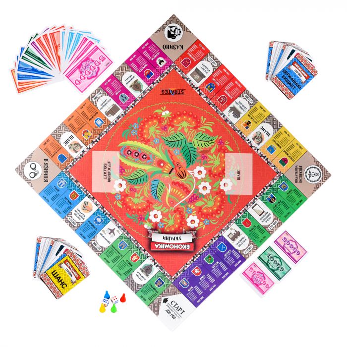 Настільна гра Strateg Економіка України (31029)