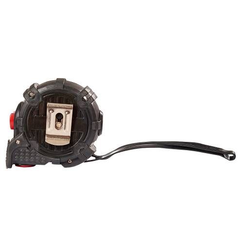 Будівельна рулетка гумова з нейлоновим покриттям полотна 5 м × 25 мм автостоп Vitals Professional